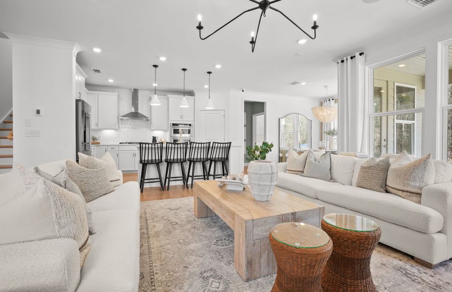 Representative furnished interior of a home built from the Mystique by Pulte Homes in Forest Creek, Waxhaw (Image 102).