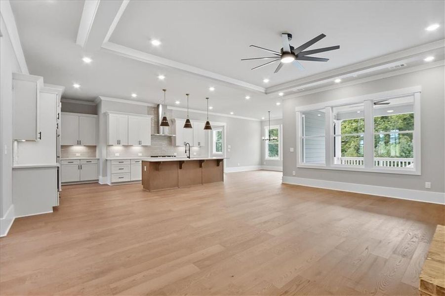 Spacious, unfurnished interior of a new home in Old Town Estates, Dacula (Image 32).