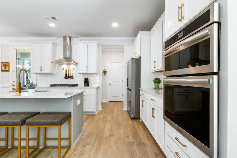Furnished interior view inside a new home in Oak Bluff, Charleston (Image 35).