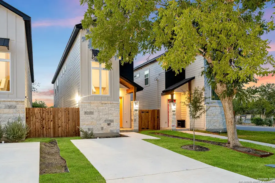 Front exterior of a new home in , San Antonio, TX, highlighting curb appeal (Image 2).