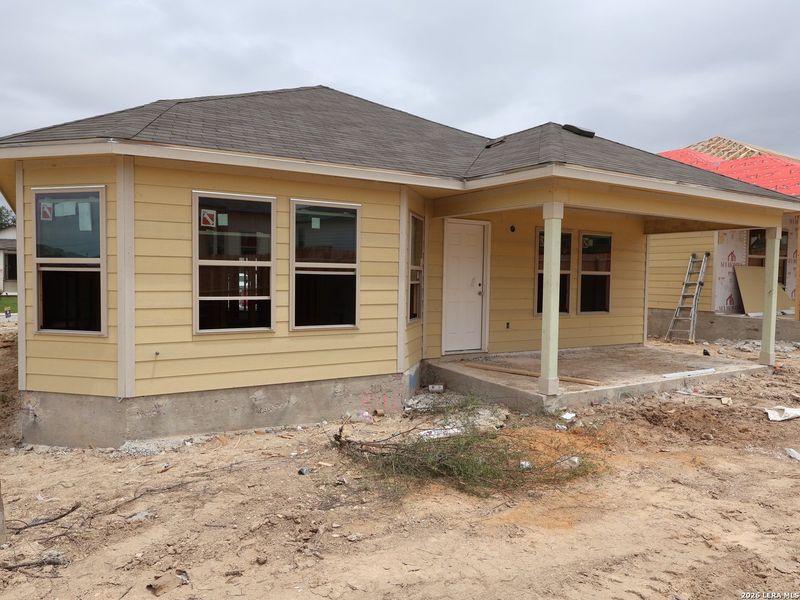 In-progress construction of a new home in Agave, San Antonio, TX (Image 26).