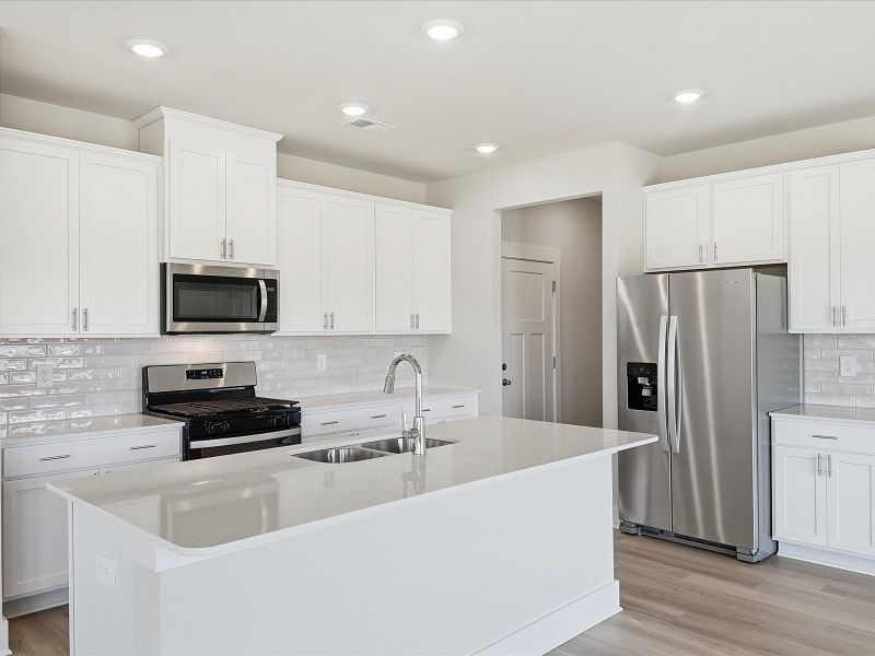 Furnished interior view inside a new home in Ashby Woods, Boiling Springs (Image 4).