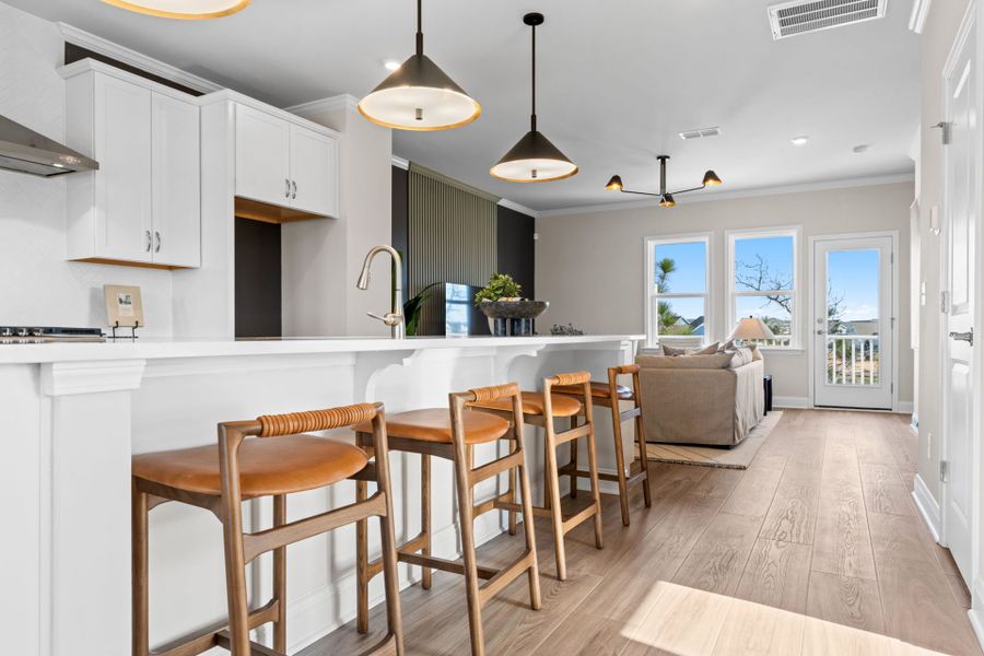 Representative furnished interior of a home built from the Joliet by Pulte Homes in Lakeside Townes at Riverlights, Wilmington (Image 53).