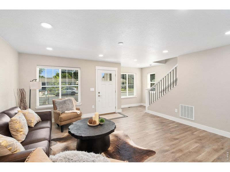 Furnished interior view inside a new home in , Loveland (Image 13). Furnished interior view inside a new home in , Loveland (Image 13).