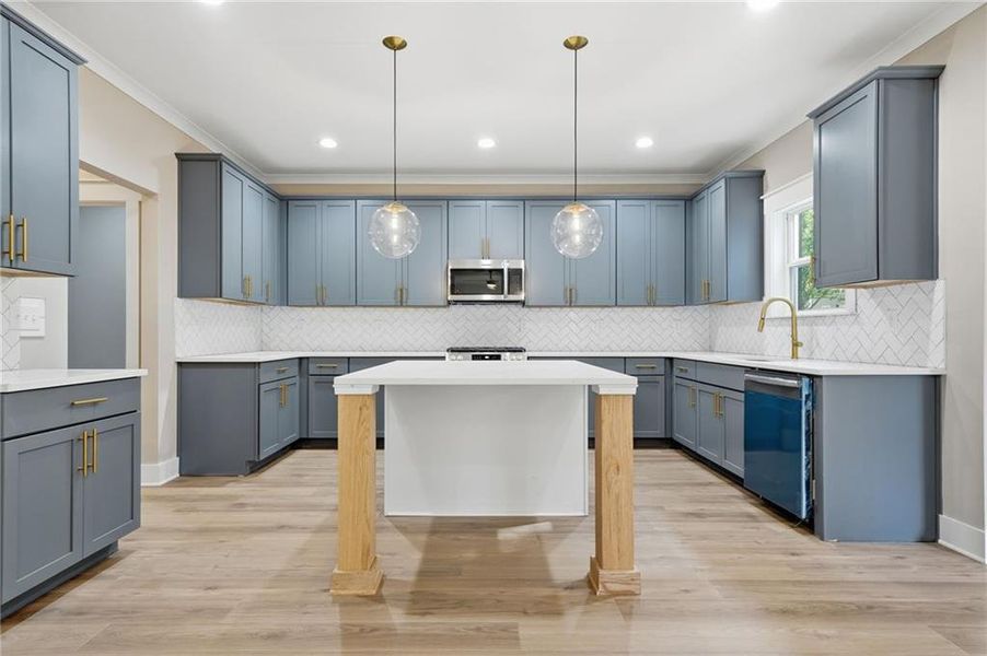 Furnished interior view inside a new home in , Canton (Image 8).