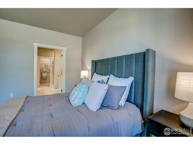 Furnished interior view inside a new home in The Lakes at Centerra - Discovery, Loveland (Image 9).