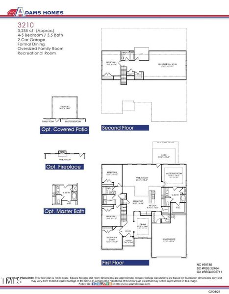 3210 Floor Plan