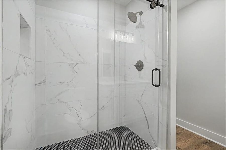 Close-up of interior finishes inside a home in , Emerson (Image 9).