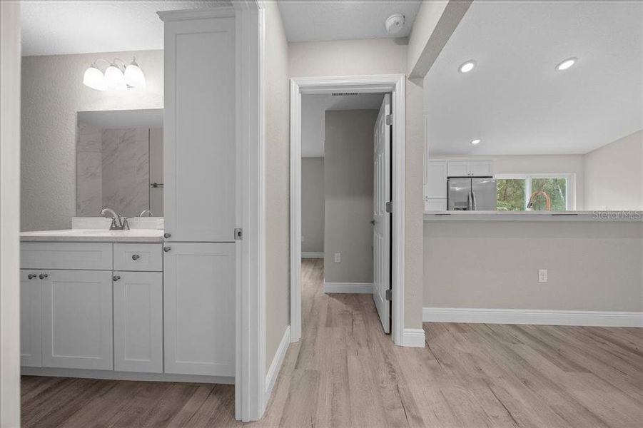 Furnished interior view inside a new home in , Belleview (Image 17). Furnished interior view inside a new home in , Belleview (Image 17).