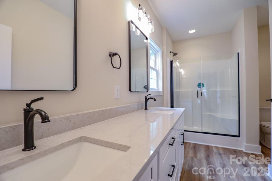 Furnished interior view inside a new home in , Morganton (Image 15).