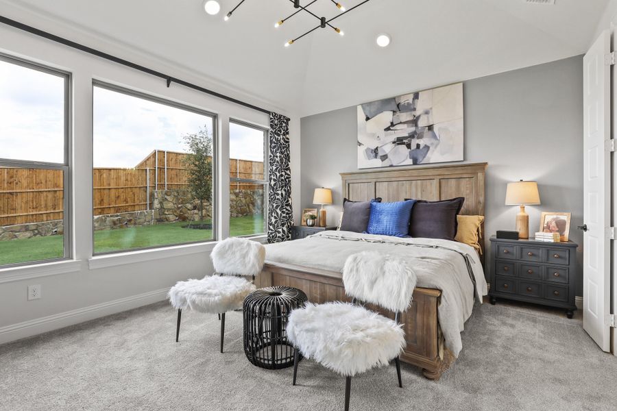 Representative furnished interior of a home built from the Laney by Cambridge Homes in Ribbonwood, Aubrey (Image 13).