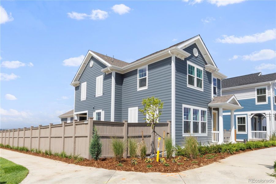 Exterior details and patio area of a home in Westerly, Erie (Image 2).