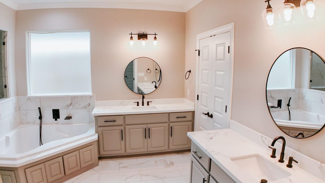 Furnished interior view inside a new home in , Lumberton (Image 13).