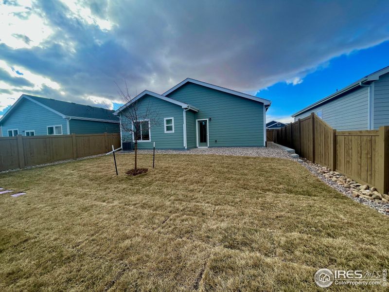 Exterior details and patio area of a home in Sage Meadows, Wellington (Image 2). Exterior details and patio area of a home in Sage Meadows, Wellington (Image 2).