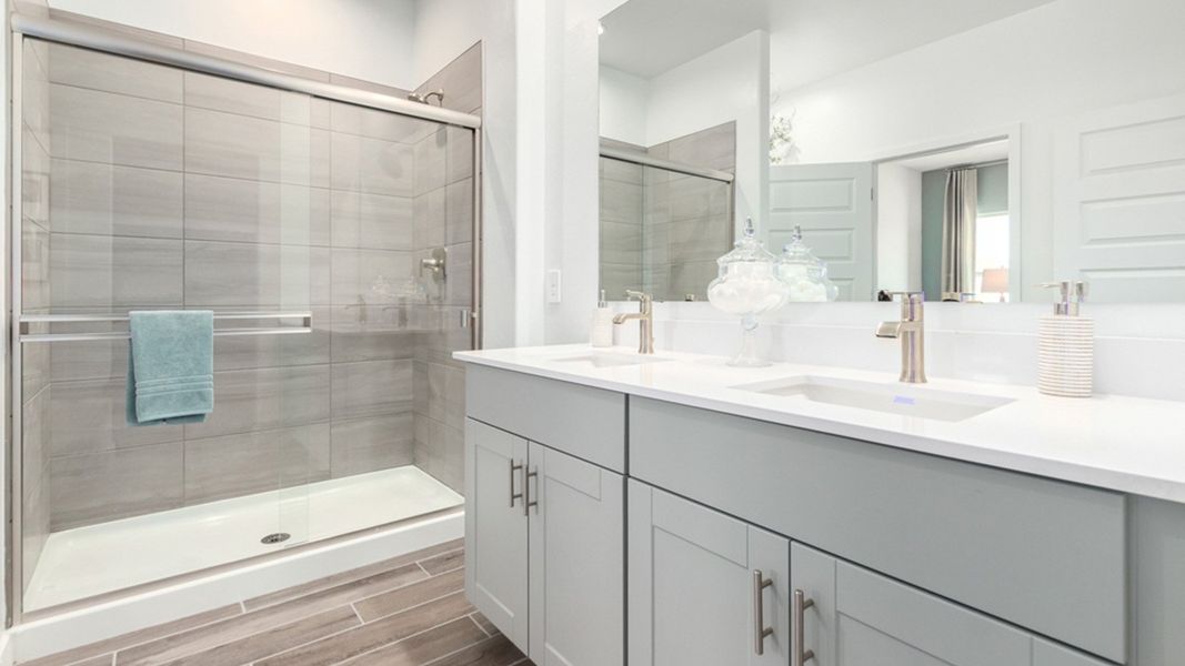Furnished interior view inside a new home in Saguaro Bloom, Marana (Image 17).