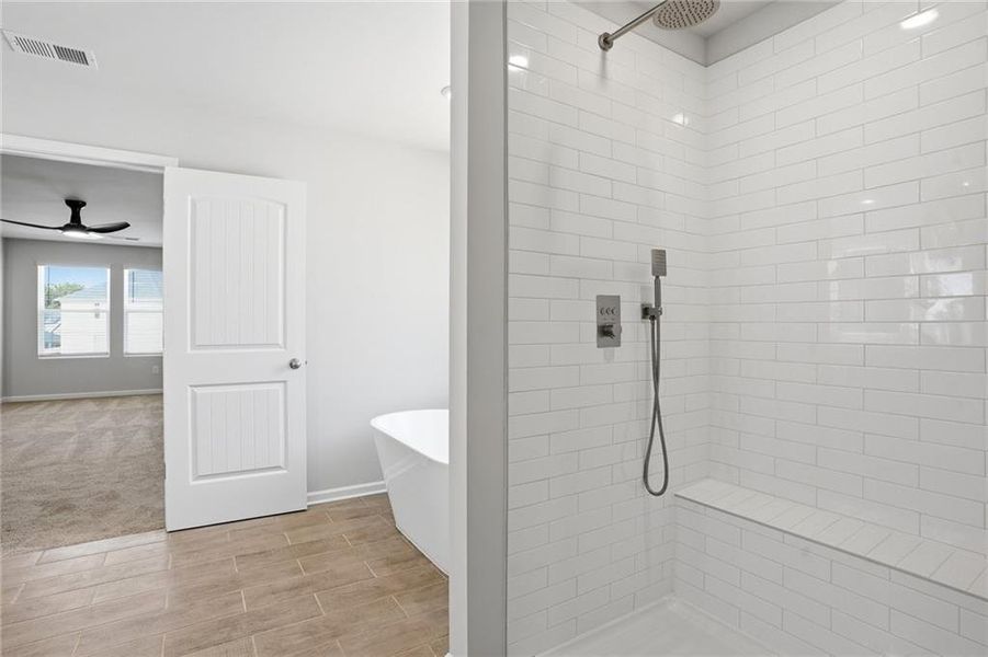 Furnished interior view inside a new home in Conner Springs, Social Circle (Image 7).