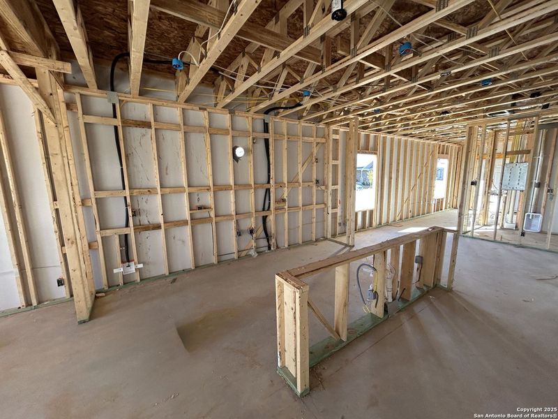 In-progress construction of a new home in Meadows at Hennersby Hollow 40's, San Antonio, TX (Image 15). In-progress construction of a new home in Meadows at Hennersby Hollow 40's, San Antonio, TX (Image 15).