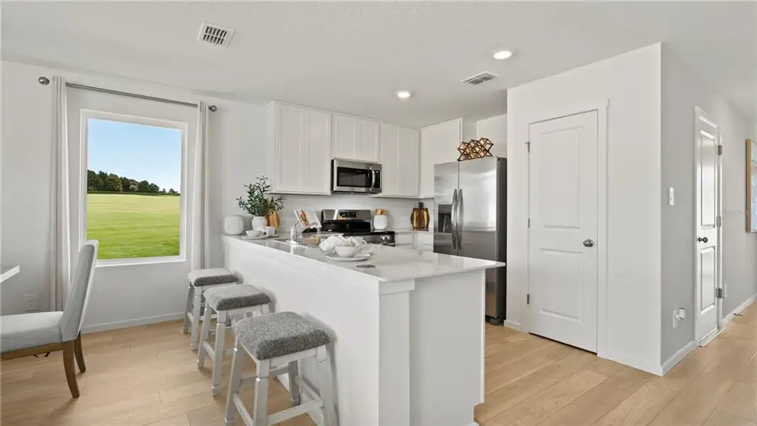 Furnished interior view inside a new home in , Winter Haven (Image 6).