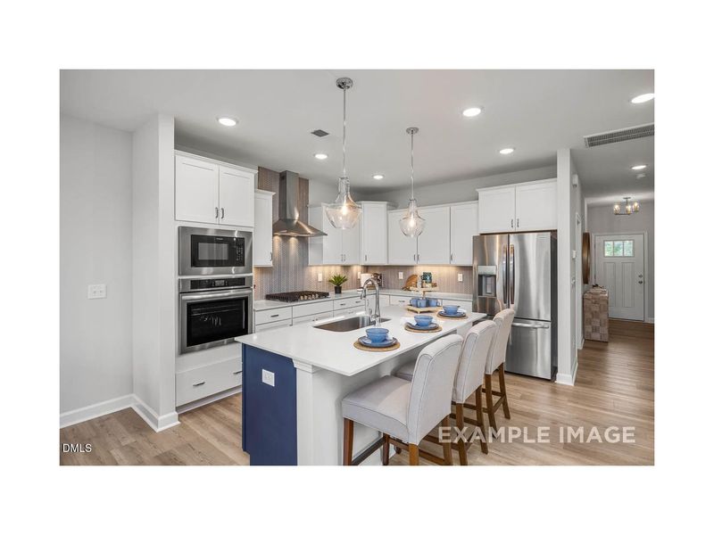Furnished interior view inside a new home in Springvale, Fuquay Varina (Image 3).