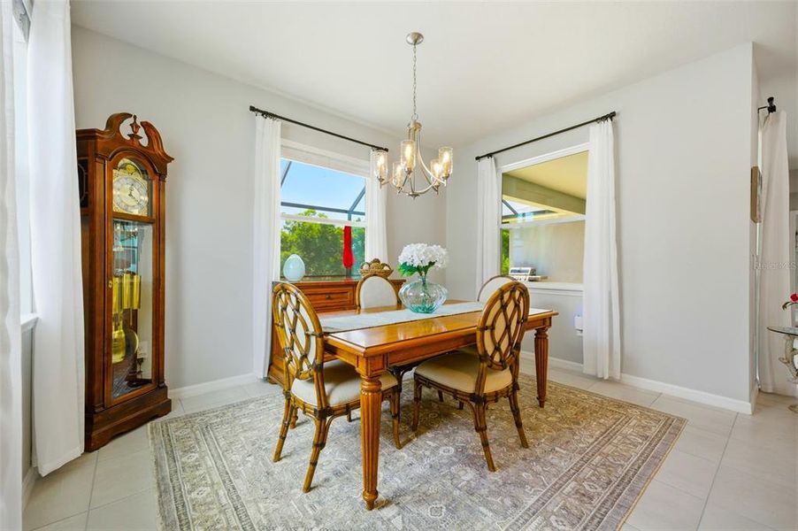 Furnished interior view inside a new home in Solera at Lakewood Ranch, Bradenton (Image 40).