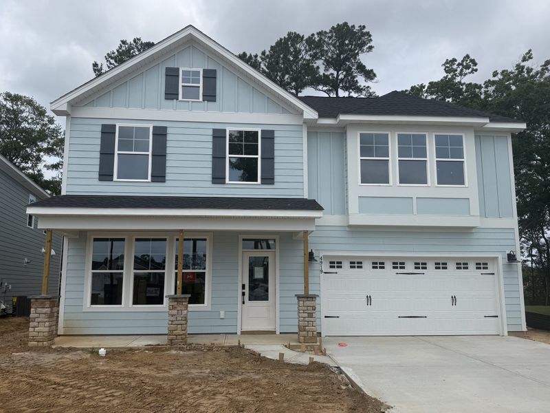 In-progress construction of a new home in Grand Park, Leland, NC (Image 11). In-progress construction of a new home in Grand Park, Leland, NC (Image 11).