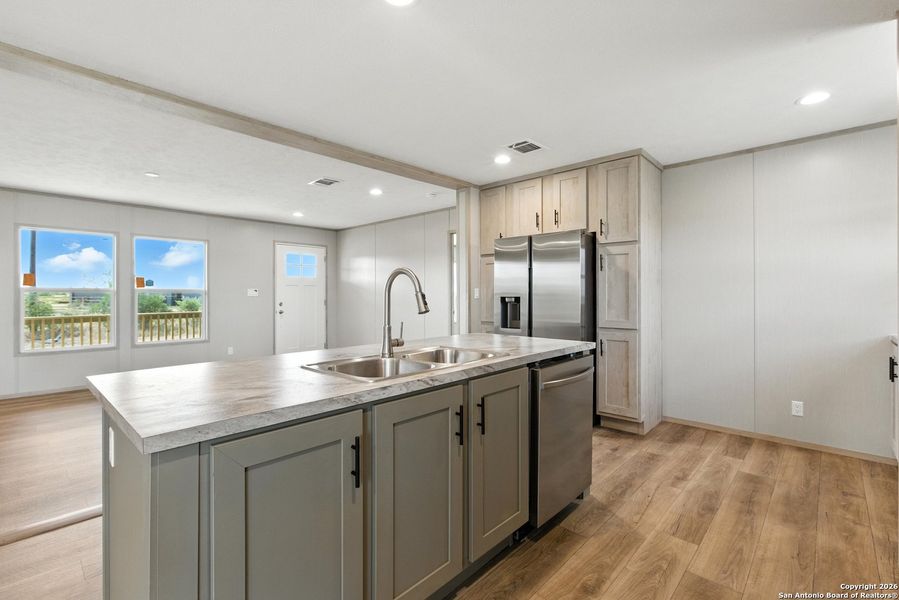 Furnished interior view inside a new home in , La Vernia (Image 11).