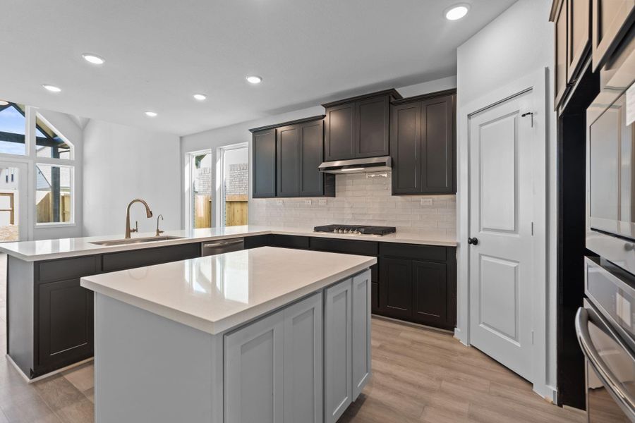 Furnished interior view inside a new home in Sienna 45', 50', Missouri City (Image 5).