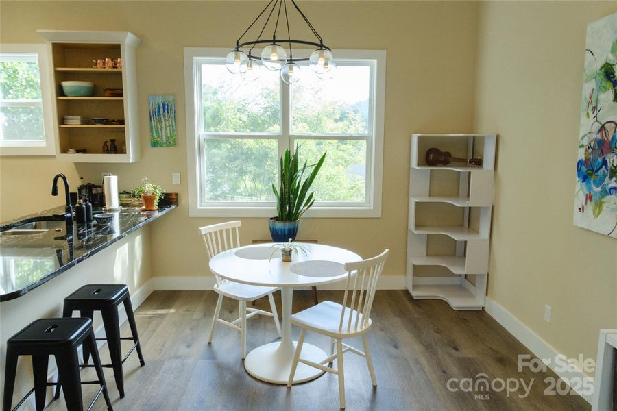 Furnished interior view inside a new home in , Weaverville (Image 5). Furnished interior view inside a new home in , Weaverville (Image 5).