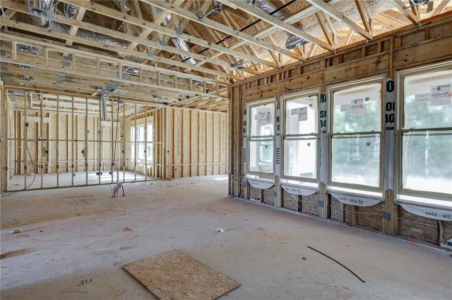 In-progress construction of a new home in , Statham, GA (Image 9).