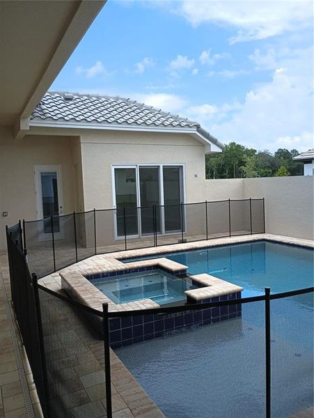 Exterior details and patio area of a home in Toscana, Palm Coast (Image 2). Exterior details and patio area of a home in Toscana, Palm Coast (Image 2).