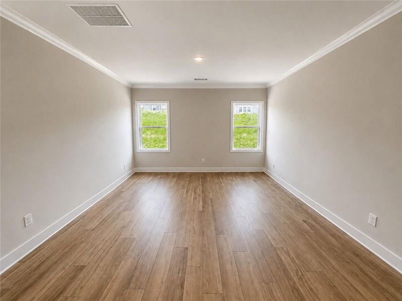 Spacious, unfurnished interior of a new home in Ponderosa Farms Estates, Gainesville (Image 16). Spacious, unfurnished interior of a new home in Ponderosa Farms Estates, Gainesville (Image 16).