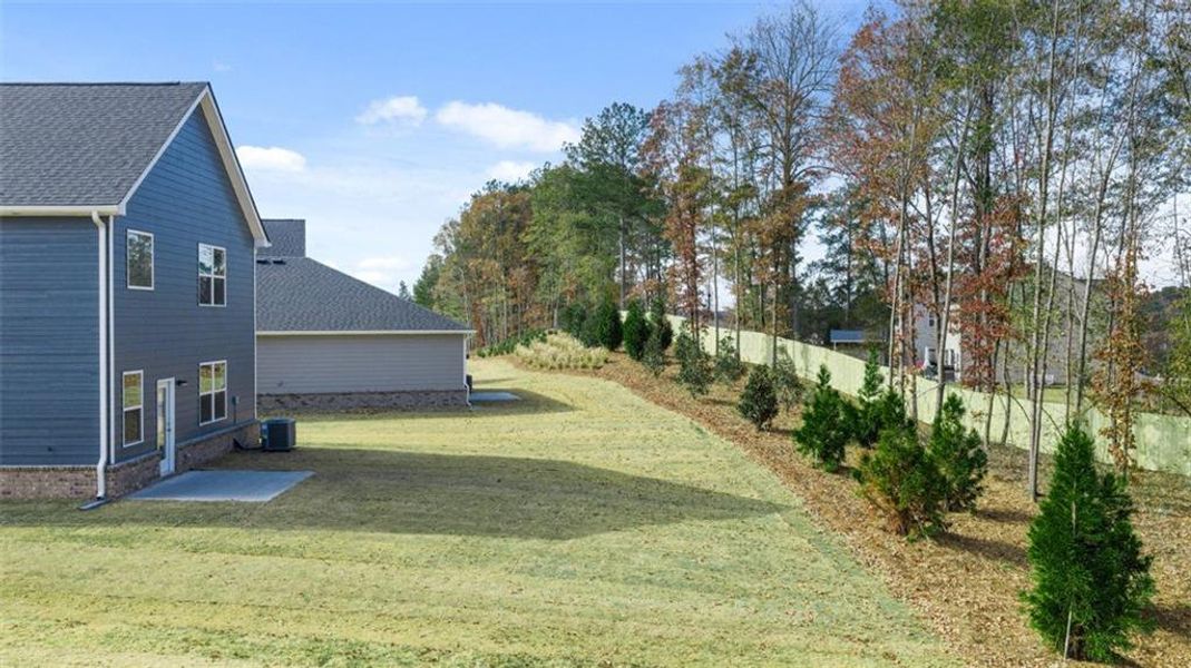 Exterior details and patio area of a home in Willowbrook, Winder (Image 18).