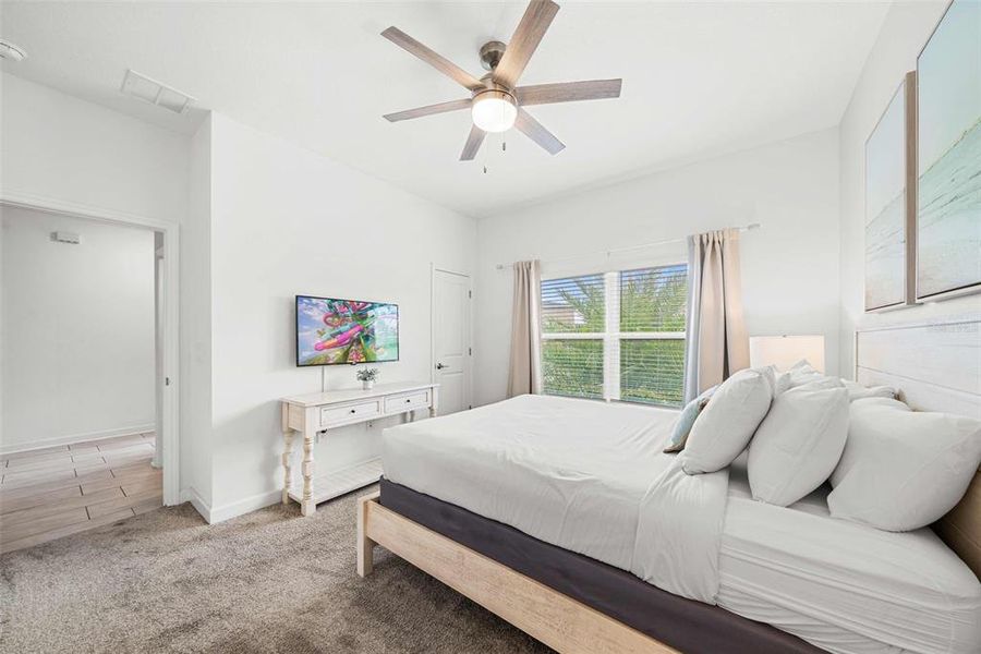 Furnished interior view inside a new home in , Kissimmee (Image 23). Furnished interior view inside a new home in , Kissimmee (Image 23).