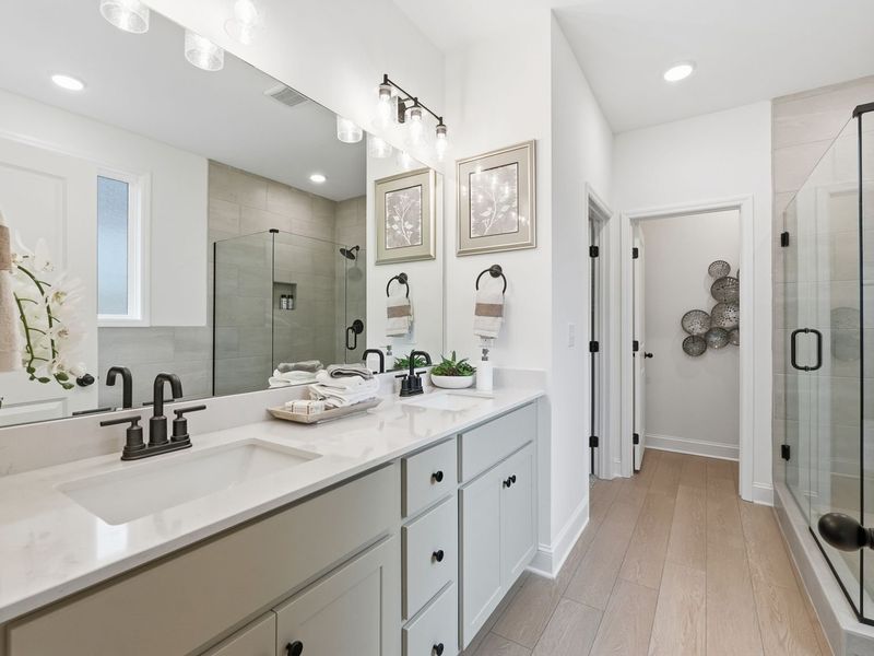 Representative furnished interior of a home built from the The Laurel J by Davidson Homes LLC in Bailey Park, Fayetteville (Image 37).