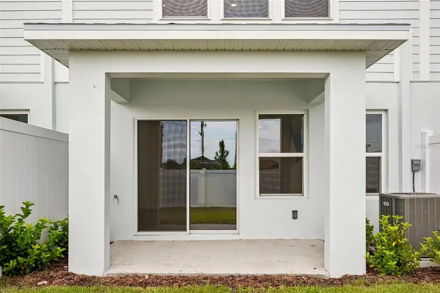 Exterior details and patio area of a home in Twin Oaks, Zephyrhills (Image 4). Exterior details and patio area of a home in Twin Oaks, Zephyrhills (Image 4).