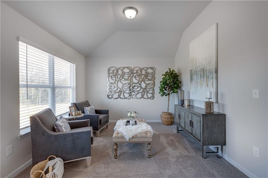 Furnished interior view inside a new home in Alcovy Village, Lawrenceville (Image 5). Furnished interior view inside a new home in Alcovy Village, Lawrenceville (Image 5).