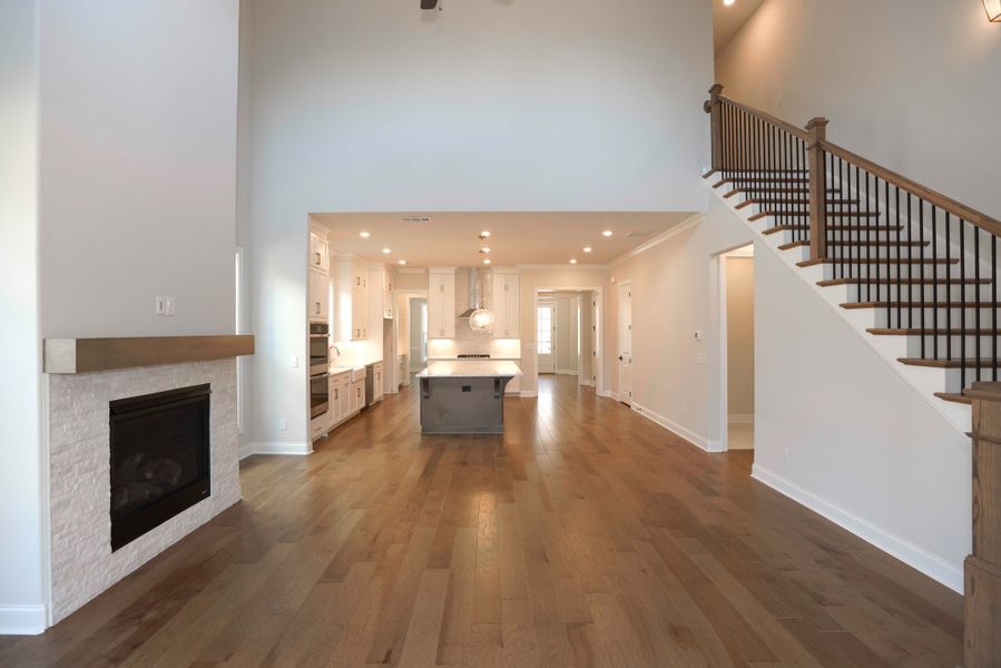 Representative unfurnished interior of a home built from the The Maddox by The Providence Group in Bellmoore Park, Johns Creek (Image 21).