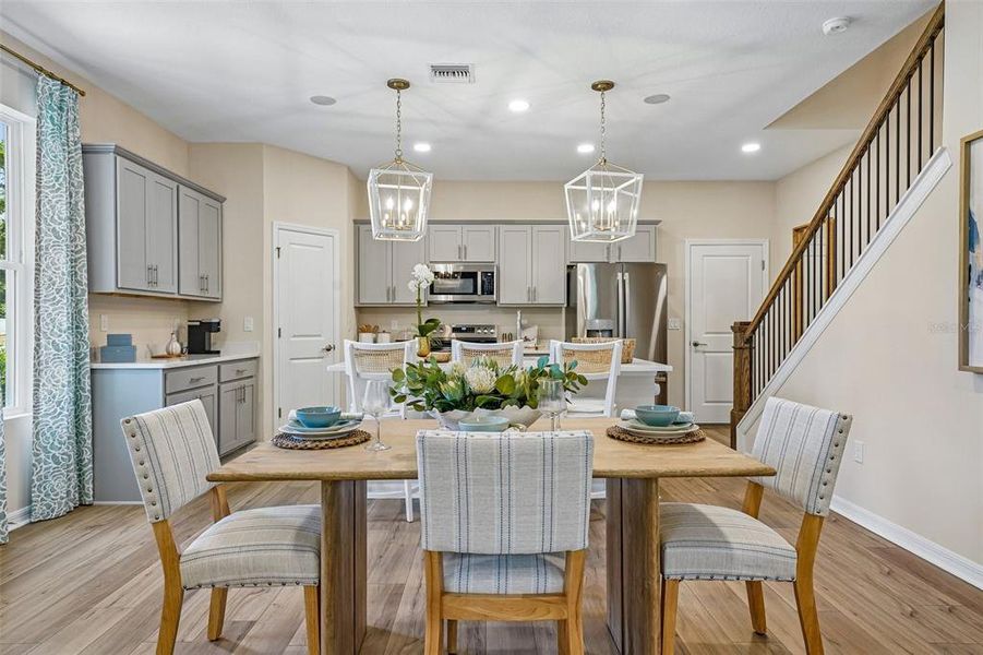Furnished interior view inside a new home in The Brooke, Brandon (Image 27).