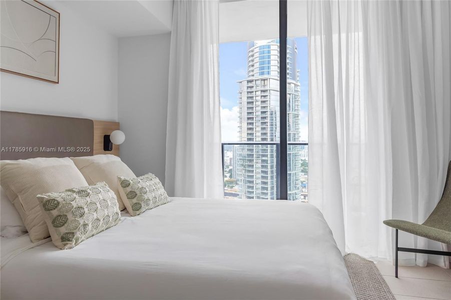 Furnished interior view inside a new home in , Miami (Image 8). Furnished interior view inside a new home in , Miami (Image 8).