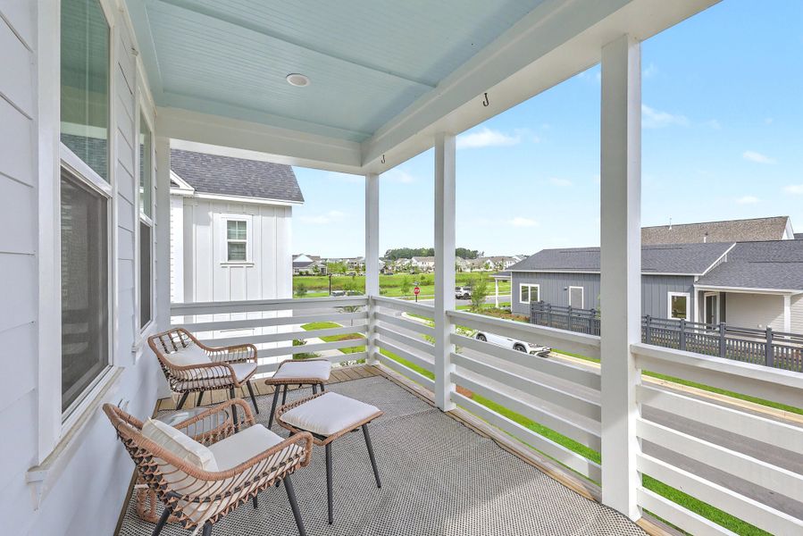 Exterior details and patio area of a home in , Summerville (Image 4). Exterior details and patio area of a home in , Summerville (Image 4).