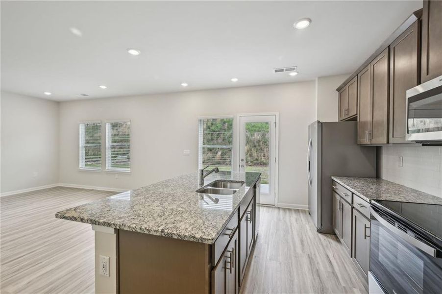 Furnished interior view inside a new home in Hawthorne Station, College Park (Image 12).
