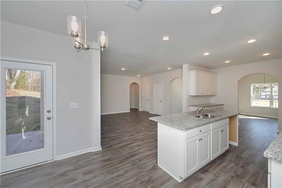 Furnished interior view inside a new home in , Villa Rica (Image 9).
