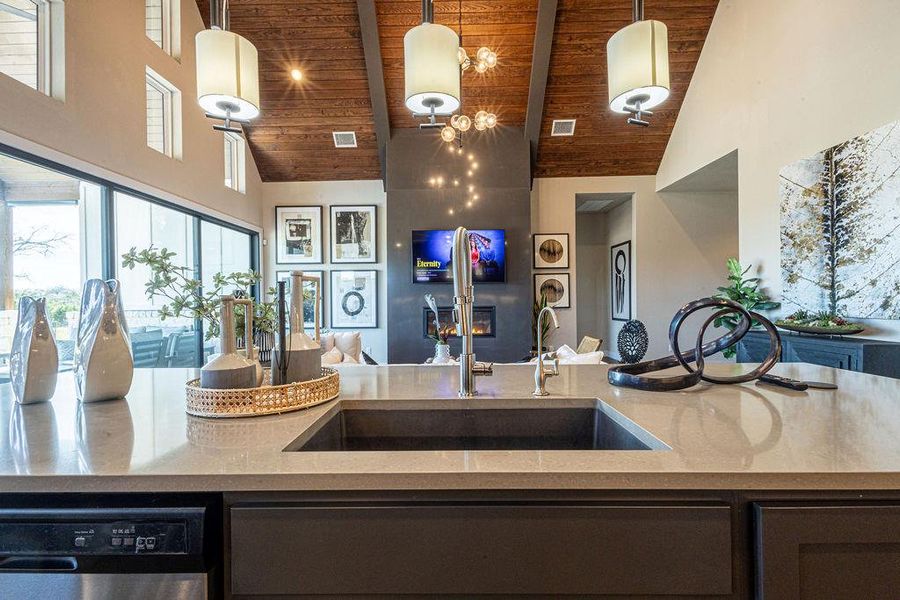 Furnished interior view inside a new home in North Haven, Liberty Hill (Image 14).