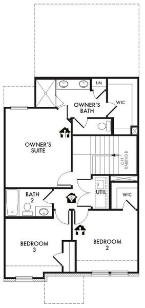 2D floor plan layout for the Buchanan by Impression Homes in Timber Ridge, Corinth, TX (Image 4). 2D floor plan layout for the Buchanan by Impression Homes in Timber Ridge, Corinth, TX (Image 4).
