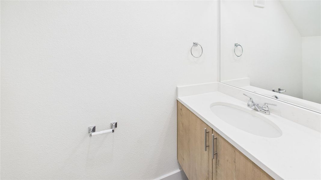 Close-up of interior finishes inside a home in , Houston (Image 10).