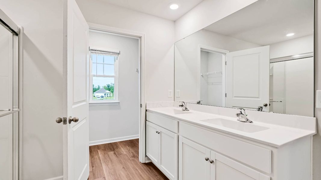 Furnished interior view inside a new home in Sidbury Station, Castle Hayne (Image 13).