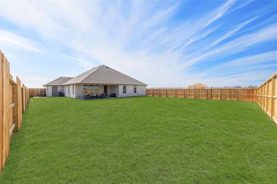 Exterior details and patio area of a home in River Ranch Estates, Dayton (Image 21).