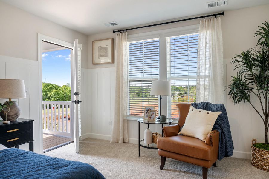Furnished interior view inside a new home in Six Oaks, Summerville (Image 25).