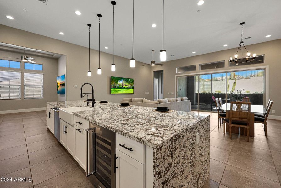 Waterfall Granite Counters