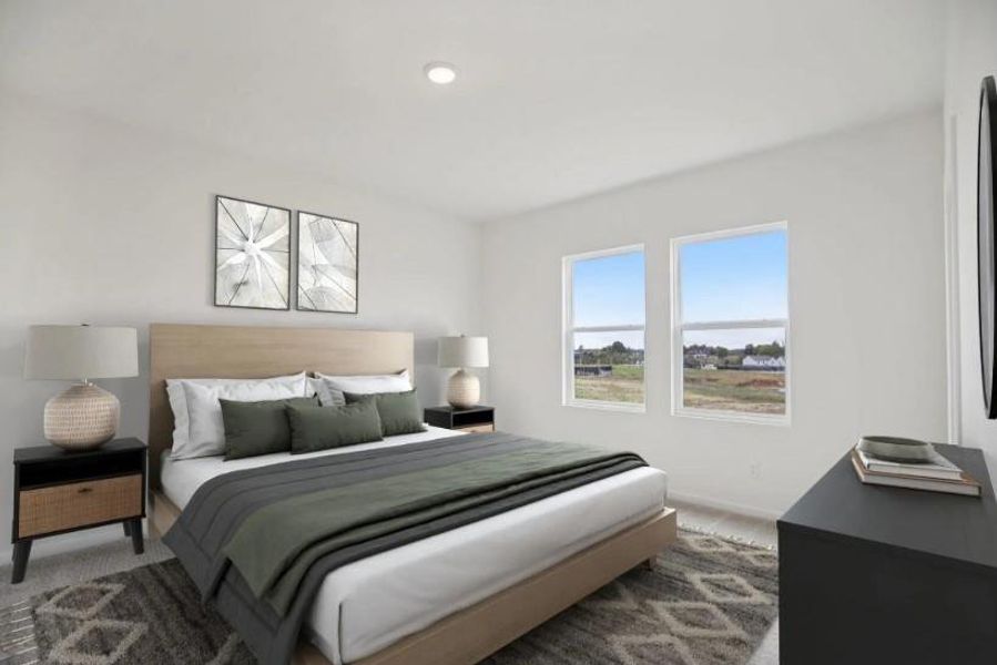 Furnished interior view inside a new home in Crescent Pointe, Carrollton (Image 5).